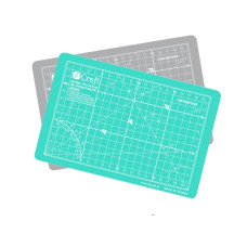 Dp Craft Self-Healing Cutting Mat A5 (15 × 22.5 cm) Double-Sided Mint Grey