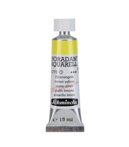 Watercolour paint Schmincke Horadam Aquarell lemon yellow 15 ml. 215