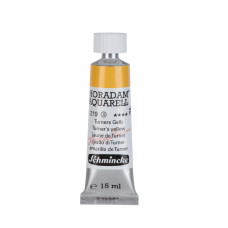 Watercolour paint Schmincke Horadam Aquarell Turner`s yellow 15 ml. 219