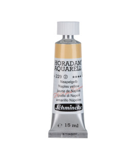 Watercolour paint Schmincke Horadam Aquarell Naples yellow 15 ml. 229