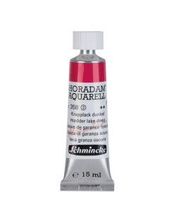 Watercolour paint Schmincke Horadam Aquarell madder lake deep 15 ml. 358