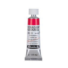 Watercolour paint Schmincke Horadam Aquarell scarlet red 15 ml. 363