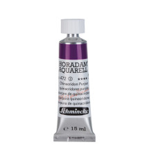 Watercolour paint Schmincke Horadam Aquarell quinacridone purple 15 ml. 472