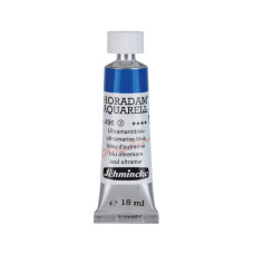 Watercolour paint Schmincke Horadam Aquarell ultramarine blue 15 ml. 496