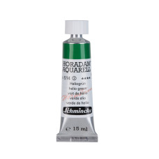 Watercolour paint Schmincke Horadam Aquarell helio green 15 ml. 514