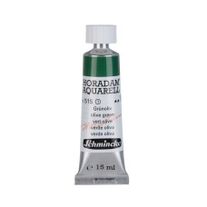 Watercolour paint Schmincke Horadam Aquarell olive green 15 ml. 515