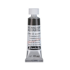 Watercolour paint Schmincke Horadam Aquarell hematite black 15 ml. 789
