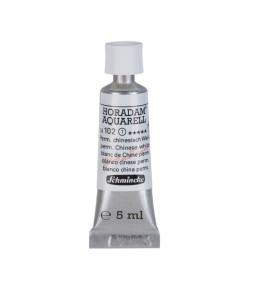 Watercolour paint Schmincke Horadam Aquarell permanent Chinese white 5 ml. 102
