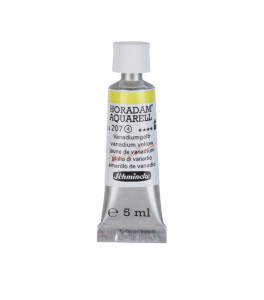 Farba akwarelowa Schmincke Horadam Aquarell żółty wanadowy 5 ml. 207