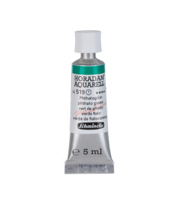 Farba akwarelowa Schmincke Horadam Aquarell ftalowa zieleń 5 ml. 519