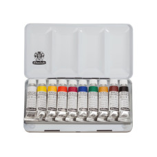 Schmincke Horadam Gouache set 10x15 ml, metal box