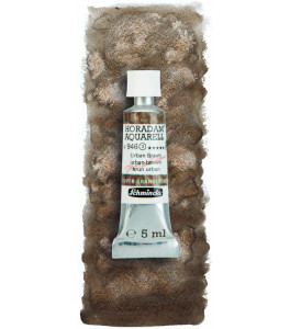 Watercolour paint Schmincke Horadam Aquarell urban brown 5 ml. 946