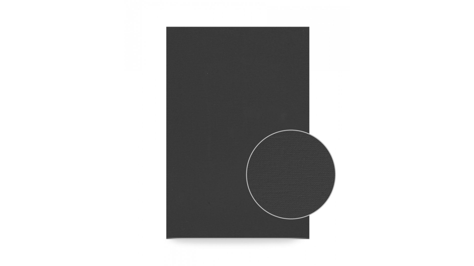 Rosa Canvas Board black 24x30 cm, cotton