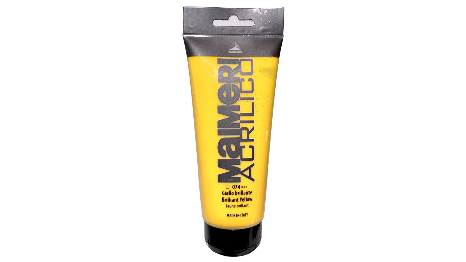 Acrylic paint Maimeri Acrilico Brilliant Yellow 200 ml 074