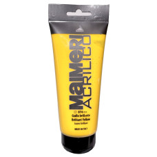 Acrylic paint Maimeri Acrilico Brilliant Yellow 200 ml 074