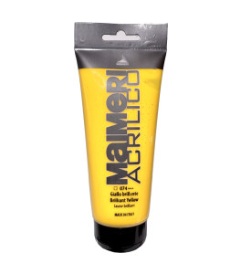 Farba akrylowa Maimeri Acrilico Brilliant Yellow 200 ml 074
