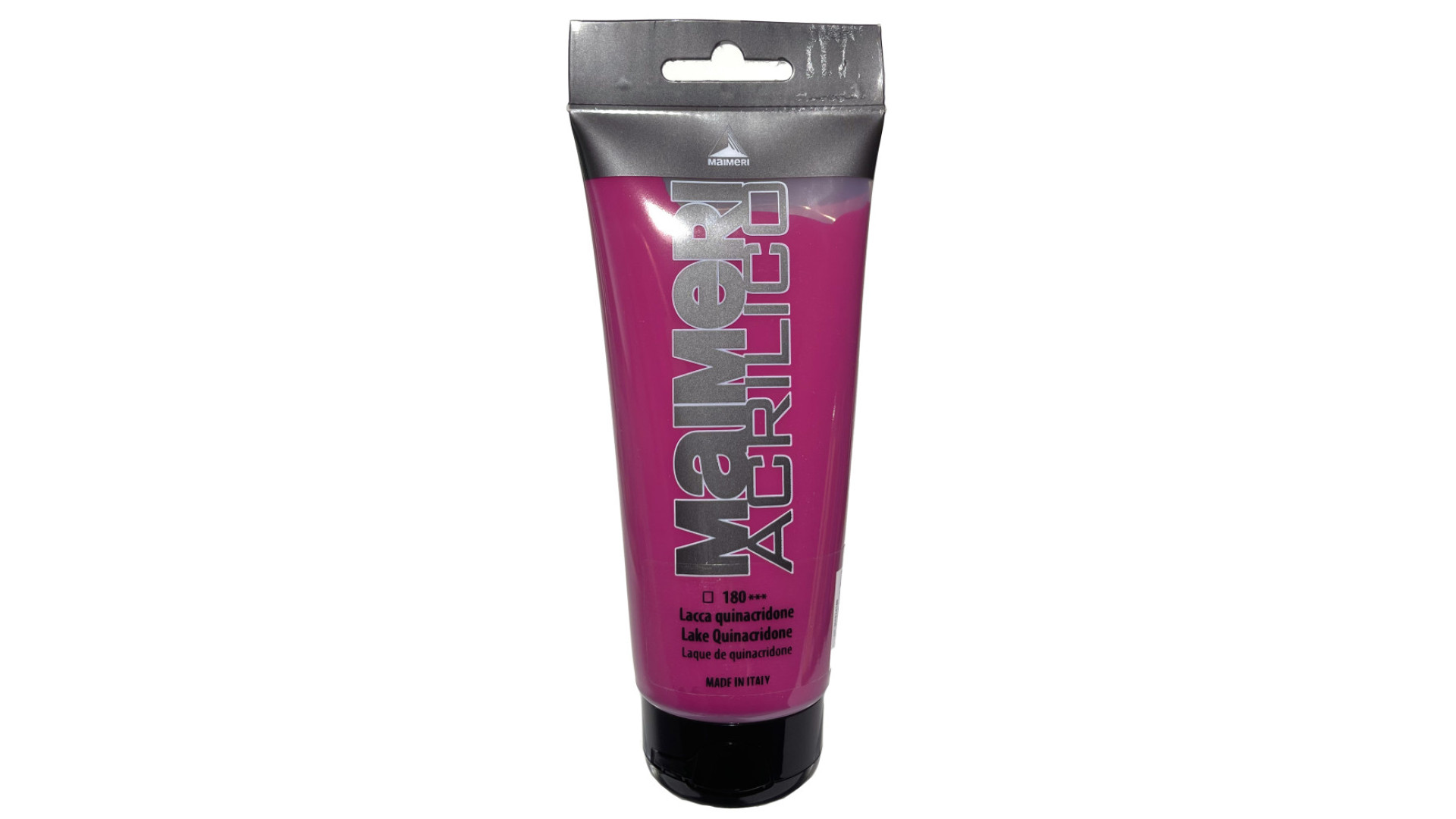 Acrylic paint Maimeri Acrilico Quinacridone Lake 200 ml 180