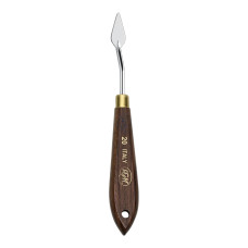 RGM Artist Palette Knife No. 20 with Wooden Handle