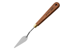 RGM Artist Palette Knife No. 6 with Wooden Handle