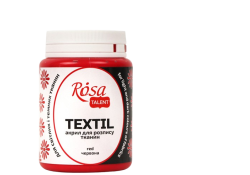 Farba Akrylowa do Tkanin, Czerwona (06), 80ml, ROSA Talent