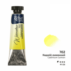 ROSA Gallery Watercolour Paint, Cadmium Lemon (702), Tube 10ml