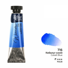 ROSA Gallery Watercolour Paint, Cobalt Blue (716), Tube 10ml