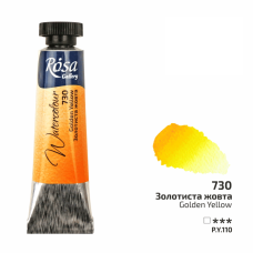 ROSA Gallery Watercolour Paint, Golden Yellow (730), Tube 10ml