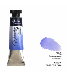 ROSA Gallery Watercolour Paint, Lavender (742), Tube 10ml