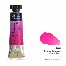 ROSA Gallery Watercolour Paint, Opera Rose (744), Tube 10ml