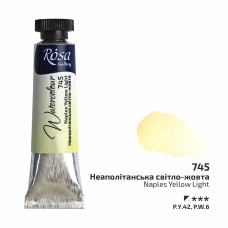 ROSA Gallery Watercolour Paint, Naples Yellow Light (745), Tube 10ml