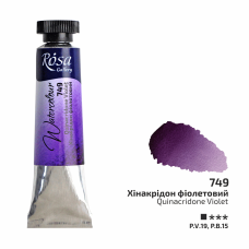 ROSA Gallery Watercolour Paint, Quinacridone Violet (749), Tube 10ml