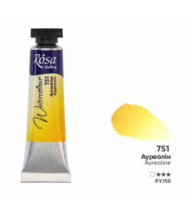 ROSA Gallery Farba Akwarelowa, Aureoline (751), Tuba 10ml