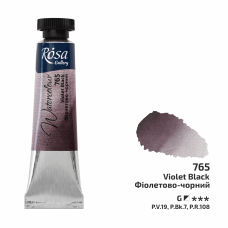 ROSA Gallery Watercolour Paint, Violet Black (765), Tube 10ml