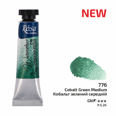 ROSA Gallery Watercolour Paint, Cobalt Green Medium (776), Tube 10ml