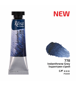 ROSA Gallery Farba Akwarelowa, Indanthrene Grey (778), Tuba 10ml