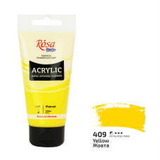 Acrylic paint Rosa Studio Yellow 75 ml 409