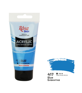 Acrylic paint Rosa Studio Blue 75 ml 417