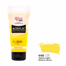 Acrylic paint Rosa Studio Yellow Light 75 ml 446