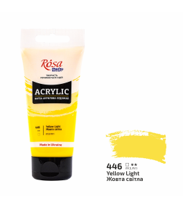 Acrylic paint Rosa Studio Yellow Light 75 ml 446