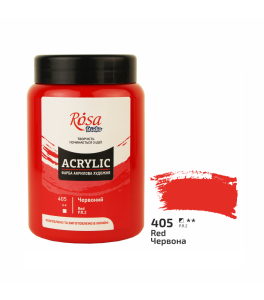 Acrylic paint Rosa Studio Red 400 ml 405