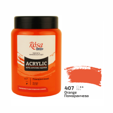 Farba akrylowa Rosa Studio Orange 400 ml 407