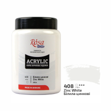 Acrylic paint Rosa Studio Zinc White 400 ml 408