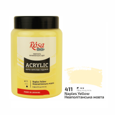 Acrylic paint Rosa Studio Naples Yellow 400 ml 411