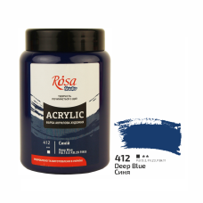 Acrylic paint Rosa Studio Blue 400 ml 412