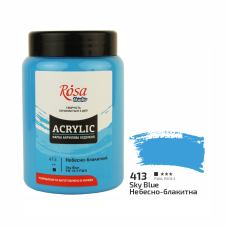 Acrylic paint Rosa Studio Sky Blue 400 ml 413