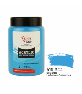 Acrylic paint Rosa Studio Sky Blue 400 ml 413