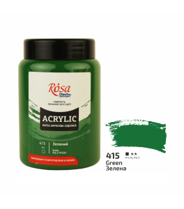 Acrylic paint Rosa Studio Green 400 ml 415
