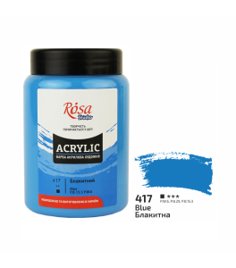 Acrylic paint Rosa Studio Light Blue 400 ml 417