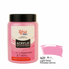 Acrylic paint Rosa Studio Light Pink 400 ml 421