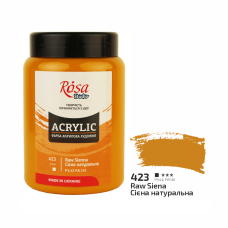 Acrylic paint Rosa Studio Raw Sienna 400 ml 423